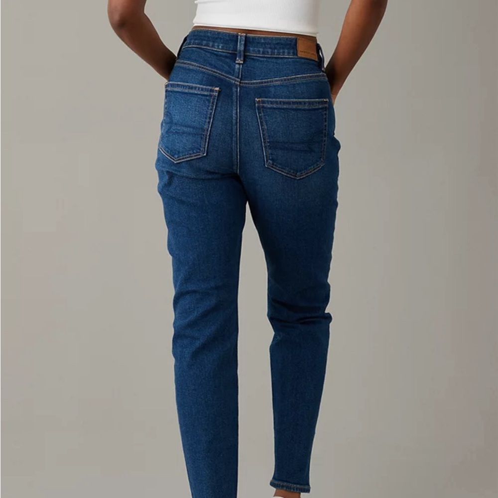 American Eagle Stretch Mom Jean - Size 00 - Picture 4 of 5